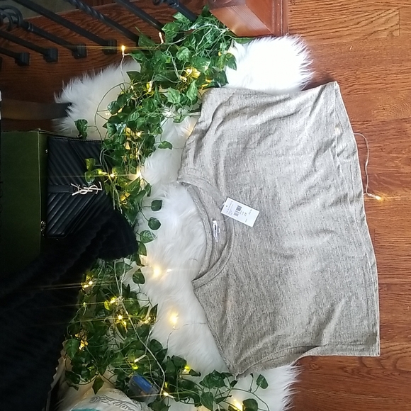 Fashion Nova Netflix and chill Khaki crop top size 3X new with tags - Picture 4 of 6